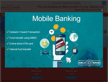 Tablet Screenshot of amcobank.com
